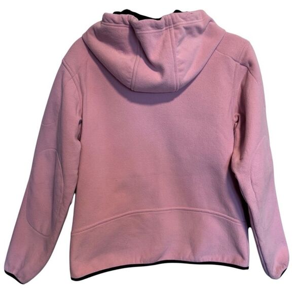 Harley Davidson- Soft Shell Zip Front Lightly Padded Pink Hoodie Jacket, M - Picture 7 of 14